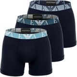 Emporio Armani Heren 3-pack boxershorts blauw L