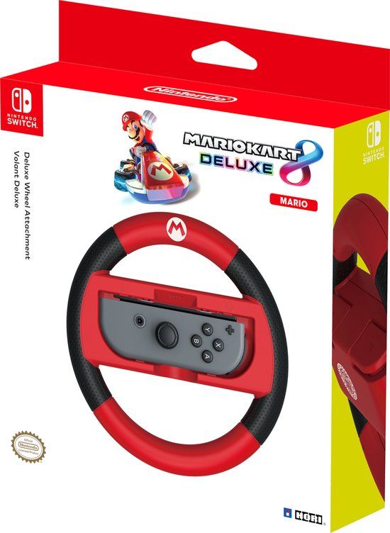 Hori MK8 Deluxe Racing Wheel Mario - Nintendo Switch