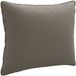 vidaXL Rugkussen PUTTEN 100% Polyester Grijs 60 x 40 x 15 cm