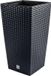 Prosperplast Rato Square pot 20x20x37,6cm anthracite