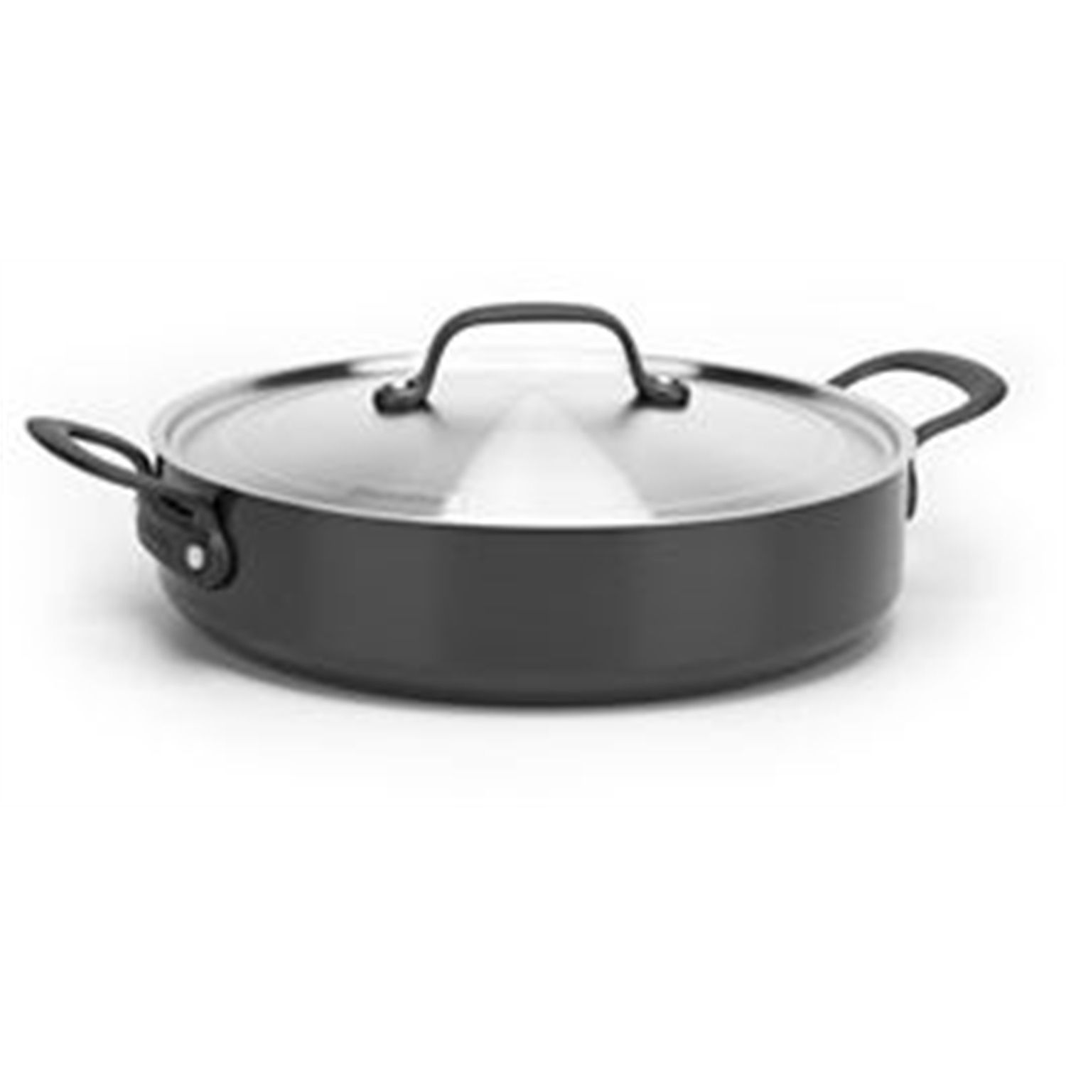 GreenPan Craft Hapjespan met deksel Ø30cm - PFAS-vrij - Zwart