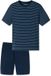 Schiesser Pyjama kort Casual Essentials - Heren Shortama - admiral