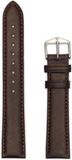 Hirsch Hirsh Horlogeband - Merino Bruin - Leer - 22mm