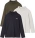 Vertbaudet Set van 3 ondershirts. Kaki