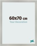 yd. Cadre photo 60x70 cm Argent mat MDF