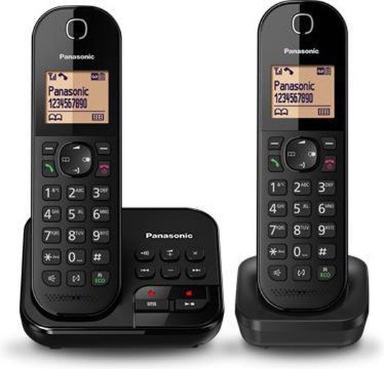 Panasonic KX-TGC422 - DECT telefoon - Nummerherkenning - Zwart