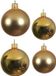 Kaemingk B.V. Ensemble complet de boules de Noël en verre or brillant/mat 38x pièces - 18x 4 cm et 20x 6 cm