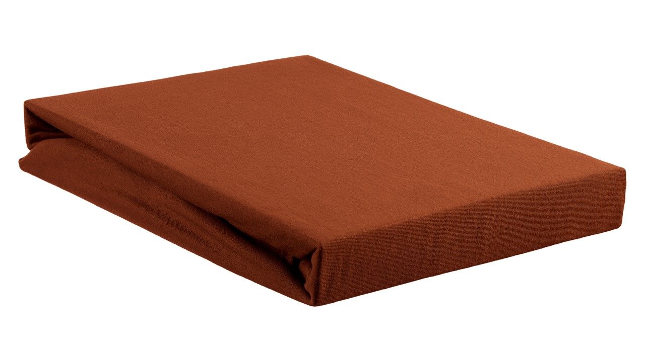Beddinghouse Jersey Hoeslaken 140x220 cm Terra
