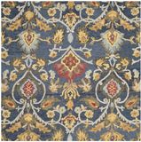 Safavieh Bohemian Indoor Hand Tufted Abstract Collection, ABT340, in Ivory / Charcoal, 60 X 91 cm