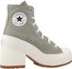 CONVERSE Chuck Taylor All Star 70 De Luxe Heel Hi Groen 36 EU