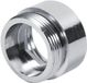 Merkloos Metalen Adapter 20 mm - 22 mm voor Waterbesparing en Aansluiting Keuken en Badkamer