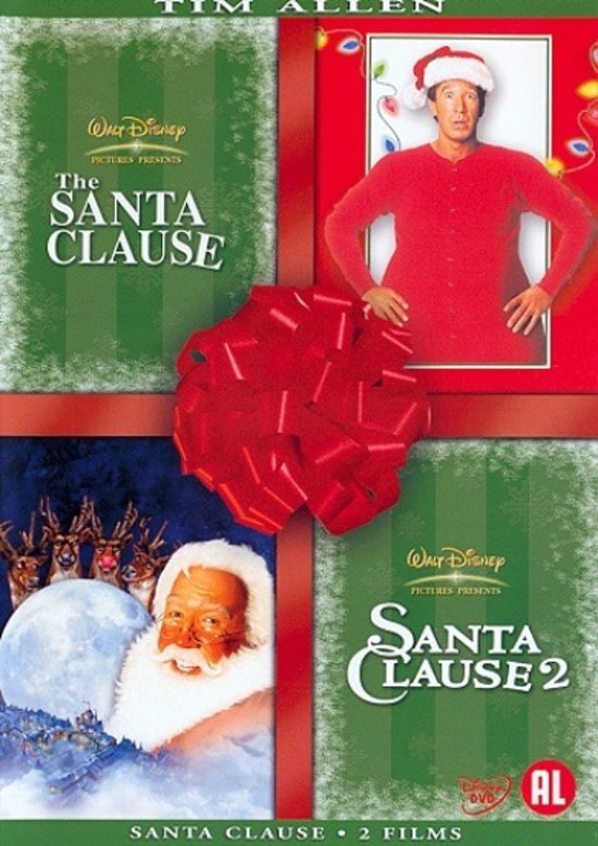 Walt Disney Home Entertainment Santa Clause 1 & 2 dvd