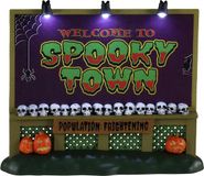 Lemax Spookytown Sign- B/o (4.5v)