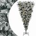 vidaXL Sapin de Noël artificiel à charnières inversées 150 cm 150 LED