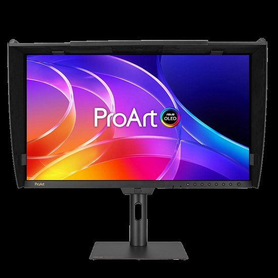 ASUS ProArt OLED PA27USD computer monitor 67,3 cm (26.5\") 3840 x 2160 Pixels 4K Ultra HD QD-OLED Zwart