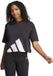 Adidas Essentials Big Logo Boyfriend T-shirt Dames Zwart