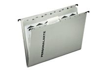 Leitz 300410085 hangmap Karton, Polypropyleen (PP) A4 Grijs
