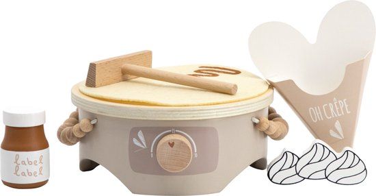 Label Label Houten Crepe Maker