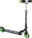 muuwmi Aluminium Scooter - trottinette, 125 mm, ABEC 5, GS-approuvé, réglable en hauteur, noir-vert