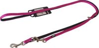 Nobby Soft Grip Verstelbare Hondenlijn - Nylon - Fuchsia - XS - Breedte 10 mm - Lengte 200 cm