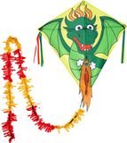 Wolkensturmer Kindervlieger Eddy Dragon 1157 Groen 75 x 75 cm