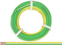 Donau Elektronik 318-354-50 Draad 3 x 0.14 mm² Geel, Wit, Groen 50 m
