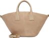 LIEBESKIND BERLIN Schoudertas Handtas Mica Promo Suede Shopper Natural Beige