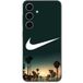Samsung Galaxy S25 Plus logo achterkant plan Palmiers de Californie la nuit Maniacase