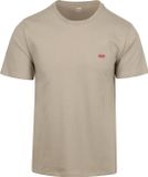 Levi's T-shirt Original Vintage Kaki - Maat L - Heren