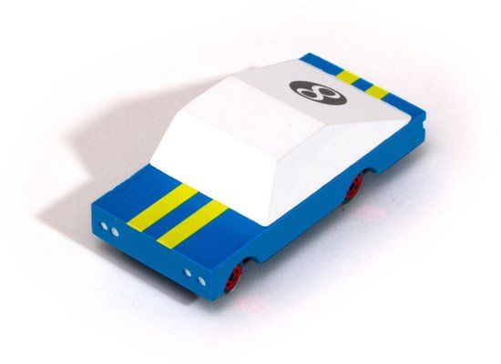Candylab Toys Candycar World: RACER Blue #8 (F830)