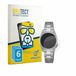 BROTECT Screenprotector 6 Stuks voor Seiko 5 Sports SRE003K1 (28 mm) Transparant