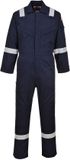 Portwest Super Lichtgewicht Antistatische Overall FR21 - Marine Lang - XL