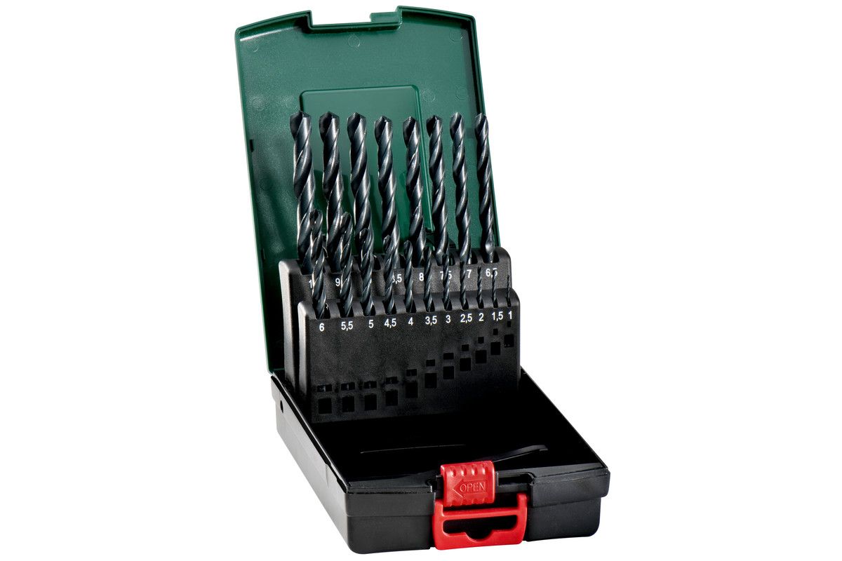 Metabo 627164000 19-delig Spiraalboren Set In Borencassette HSS R