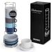 Set de 6 Tasses à Espresso - 75 ml Bleu à motif diamant