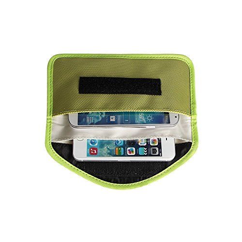 Co-link Canvas bescherming anti-straling anti-tracking anti-spion signaal blokkering case tas voor iPhone, Samsung, HTC, Motorola, Sony, GPS, geheugenkaarten en andere elektro