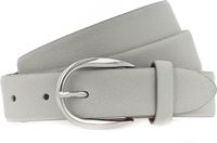 Vanzetti Leren Riem Classics 30mm Cambered Leather Belt W90 Grey Grijs