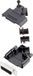 TRU COMPONENTS TCD45PKP15HDS26K 7709880 D-sub female connectorset 45 ° Aantal polen: 26 Soldeerkelk 1 stuk(s)