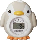 Nuby - Pinguïn Badthermometer baby - Digitale thermometer - BPA-vrij - Grijs
