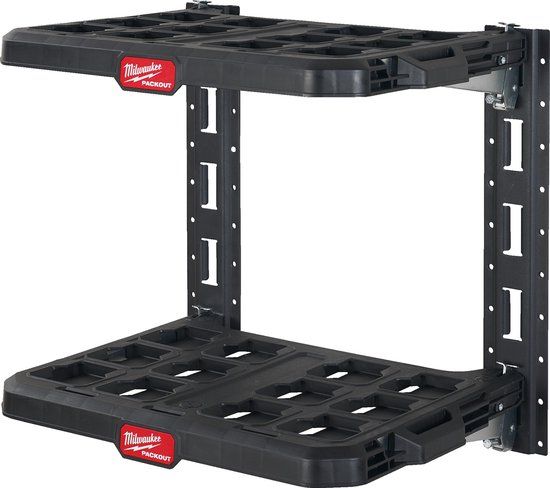 Milwaukee Opbergsysteem voor Pack Out Box met 2 Rekken - 34555