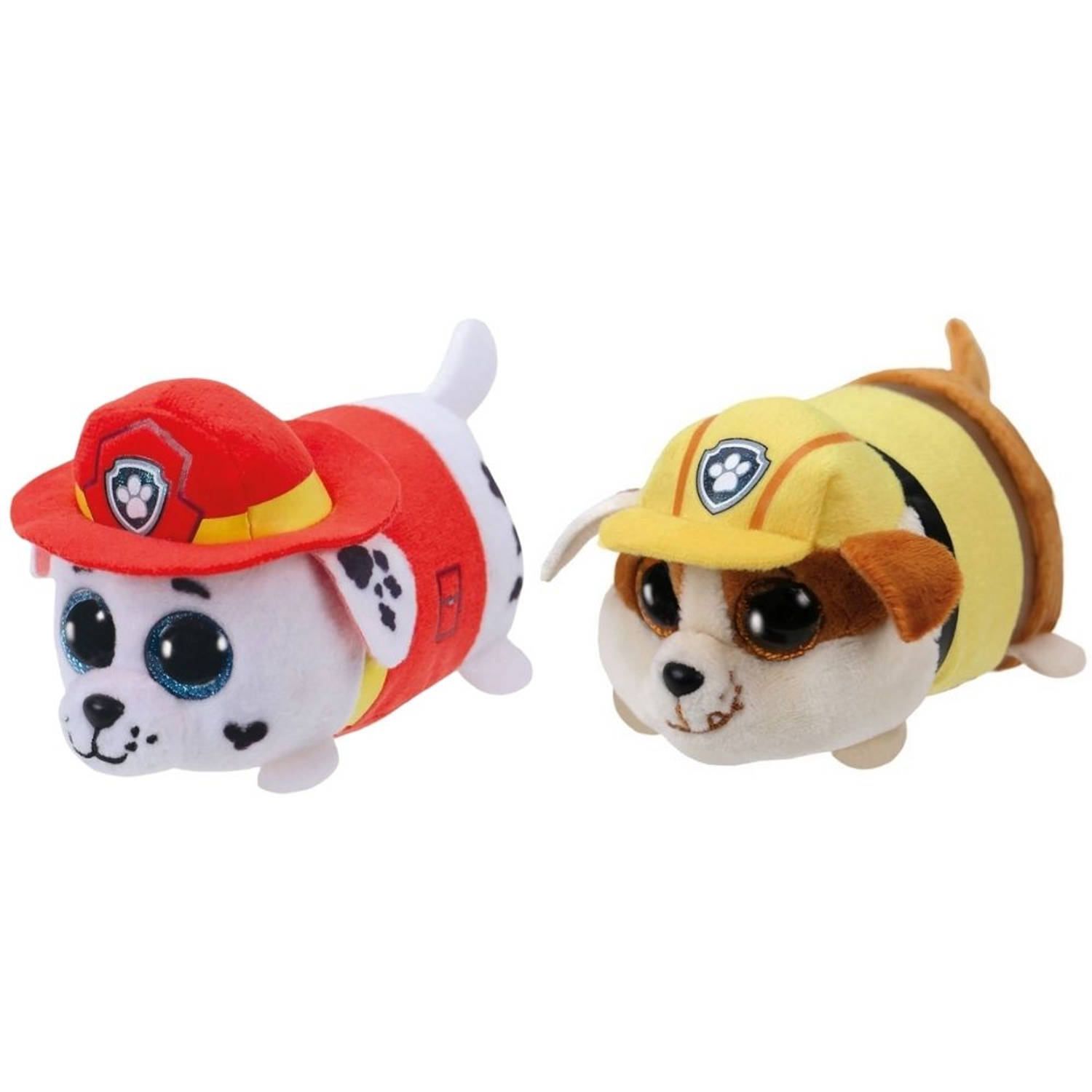 TY - Knuffel - Teeny Paw Patrol - Marshal & Rubble