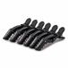 Termix Set van 6 professionele haarspelden. Soft-touch stijl. Perfecte grip van het haar. Kleur: Mat Zwart