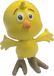Lottie Dottie Petit poussin jaune Chickadee figurine/décoration de gâteau 5 cm plastique