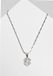 Urban Classics Small Dollar Necklace Zilverkleurig Unisex