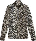 NIKKIE Nantes Leopard Ski Pully Dames Beige