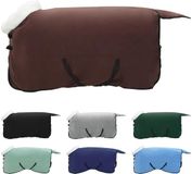 vidaXL Paardendeken Volledig Donkerbruin 165 cm Polar fleece
