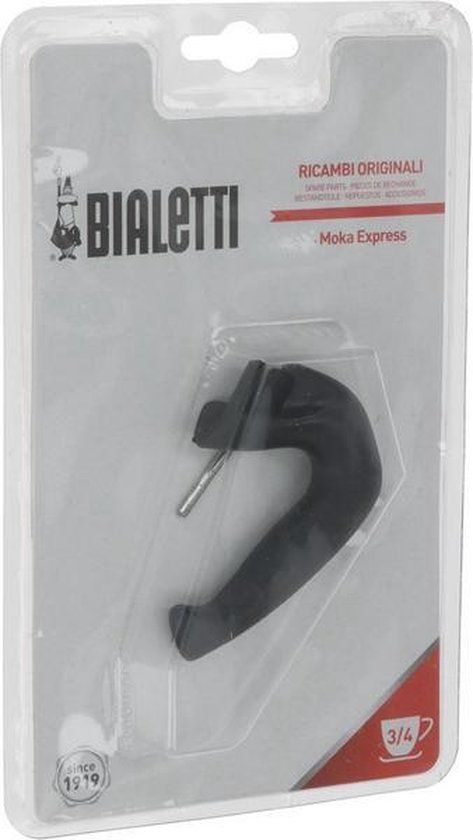 Bialetti Moka handvat - 3 en 4 kops - Zwart