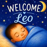 Welcome, Leo: A Personalized Newborn Baby Keepsake
