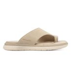 Tamaris Beige Suede Leather Wide Fit Women's Sandals