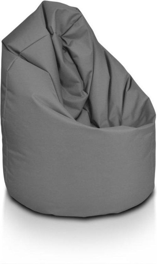 Viking Choice Zitzak fauteuil donkergrijs - Loungestoel zitkussen relaxkussen