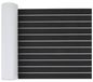 Syfax Bootmat Gestreept Donkergrijs en Wit 240 x 60 cm EVA